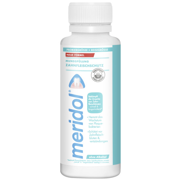 Meridol Mundspülung 100ml- Gratis Zugabe